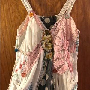 Handmade Shabby Chic Collage dress